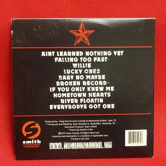 Jason Cassidy CD Signed 2017 - Picture 2 of 6